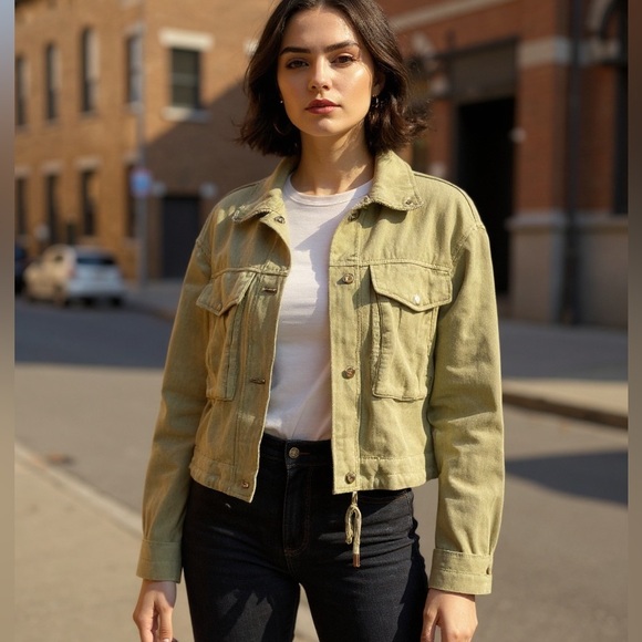Blank NYC Jackets & Blazers - BLANK NYC Women's Green Jacket, Brand New!